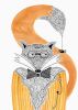 Farrah the Fox | Prints by Chrysa Koukoura. Item composed of paper