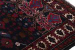 Vintage Baluch Afghan rug in Blue with Red-Brown Patterns | Area Rug in Rugs by Rug and Kilim