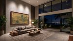 Hand-Painted Silk Wang Ximeng Landscape Scroll On Silk/Xuan | Oil And Acrylic Painting in Paintings by Dynasty Artisan. Item composed of wood and fabric in contemporary or eclectic & maximalism style