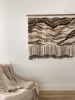 Handwoven Wall Hanging | Macrame Wall Hanging in Wall Hangings by Rebecca Whitaker Art. Item made of walnut with cotton