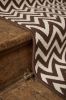 Handwoven Woolen Brown Runner Rug | Rugs by Evergreen Carpets. Item made of wool works with boho & minimalism style