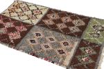 Vintage Moroccan Rug with Polychromatic Diamond Patterns | Area Rug in Rugs by Rug and Kilim