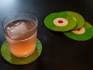 RING coaster | Tableware by OTSI design. Item composed of canvas compatible with minimalism and contemporary style