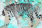 Siberian Tiger III | Oil And Acrylic Painting in Paintings by Irena Orlov. Item composed of canvas