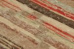Vintage Zeki Müren Rug in Polychromatic Geometric Stripes | Area Rug in Rugs by Rug and Kilim