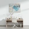 'Vintage Feeling' Original Painting | Mixed Media in Paintings by Jessalin Beutler. Item composed of canvas compatible with contemporary and country & farmhouse style