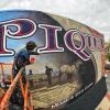 PIQUA mural | Murals by Eric Henn. Item made of synthetic