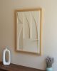 No. 110 Japandi Plaster Wall Relief - Scandinavian Decor | Wall Sculpture in Wall Hangings by Joseph A