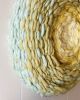 Brief Moment Round Woven Painting | Tapestry in Wall Hangings by Emily Nicolaides. Item composed of fiber compatible with contemporary style