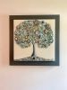 Tree of Love - "Sea Dream" | Mixed Media by Cami Levin. Item composed of wood and stone in contemporary or eclectic & maximalism style