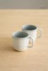 Handmade Porcelain Coffee Mug. Gray Sky | Drinkware by Creating Comfort Lab