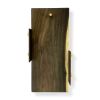 A Todo Andar III - Blue Mahoe Wood Low Center Table | Coffee Table in Tables by HERBEH WOOD. Item composed of wood and steel in contemporary style