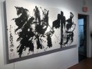 Passion | Oil And Acrylic Painting in Paintings by SORA. Item composed of wood and paper