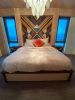 Geometric Platform Bed | Beds & Accessories by Kula Solutions. Item made of wood