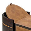 CAIS Sideboard | Storage by PAULO ANTUNES FURNITURE. Item composed of wood and leather