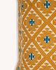 Zuma Handwoven Cushion Cover (YELLOW) | Pillows by Routes Interiors. Item made of cotton compatible with boho and eclectic & maximalism style