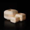 Modern Candle Lamp "CUBIS" made of Bio Resin, Germany | Table Lamp in Lamps by Studio Plönzke. Item in minimalism or contemporary style