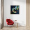Into The Deep | Mixed Media by Jessalin Beutler. Item made of canvas works with contemporary style