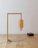 Lamp/Two YELLOW | Table Lamp in Lamps by Formaminima. Item made of brass & marble compatible with contemporary style