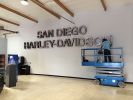 Business Signage | Signage by David V | San Diego Harley-Davidson Kearny Mesa in San Diego. Item composed of metal