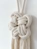 KNOT 005 | Rope Sculpture Wall Hanging | Wall Sculpture in Wall Hangings by Ana Salazar Atelier. Item made of oak wood with cotton works with contemporary & country & farmhouse style