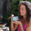 Turquoise Modern Coffee Mug | Cups by Tina Fossella Pottery