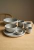 Handmade Porcelain Bowl. Gray Sky | Dinnerware by Creating Comfort Lab