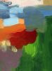 Green Blu | Oil And Acrylic Painting in Paintings by Catherine Twomey