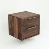 Walnut floating nightstand | Storage by Komolab