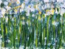 Fleurs Tropicales | Mixed Media by Rita Vilma. Item composed of synthetic