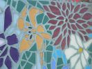 Flower Bench | Public Mosaics by Connie Glover Pottery | Newton Seniors Centre in Surrey. Item made of ceramic