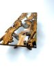 Olive Wood Epoxy Resin Live Edge Dining Table, Kitchen Table | Tables by Tinella Collection. Item composed of wood and metal in contemporary or coastal style