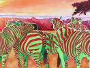 Comfort Zone | Mixed Media in Paintings by Catherine Twomey. Item made of birch wood