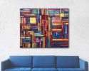 Technicolor! | Oil And Acrylic Painting in Paintings by PMS Artwork. Item made of canvas with synthetic
