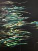 Aurora | Mixed Media by Sangeeta Sagar. Item made of canvas works with contemporary & modern style