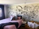 Floral Bedroom Mural | Murals by Susan Respinger. Item made of synthetic