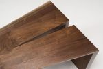 V-bench | Benches & Ottomans by Eben Blaney Furniture. Item made of walnut