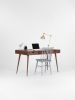 Walnut Office Desk | Tables by Mo Woodwork | Stalowa Wola in Stalowa Wola. Item made of walnut compatible with minimalism and mid century modern style