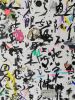 Praying for the world - Original mixed media painting | Mixed Media by Xiaoyang Galas. Item composed of synthetic compatible with minimalism and contemporary style