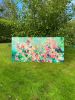 Waving flowers | Oil And Acrylic Painting in Paintings by Art by Geesien Postema. Item composed of canvas in contemporary or country & farmhouse style