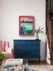 Evening Keeps Us | Mixed Media by Lulu Schwall Atelier. Item made of canvas works with traditional style