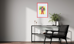 Carnival King - Original Watercolor | Watercolor Painting in Paintings by Rita Winkler - My Art, My Shop -by Rita ... Where Every Stroke Speaks of Joy and Inclusion. Item made of paper compatible with contemporary and modern style