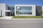 SUIVRE SON COURS | Public Sculptures by COOKE-SASSEVILLE | School La Myriade in Québec. Item made of aluminum