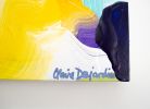 Flammable | Oil And Acrylic Painting in Paintings by Claire Desjardins. Item composed of canvas