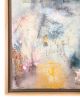"Serene Chaos" - Abstract - Framed | Mixed Media in Paintings by El Lovaas. Item made of canvas