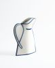 Ceramic Vase ‘Morandi Pitcher - Blue’ | Vases & Vessels by INI CERAMIQUE. Item composed of ceramic compatible with minimalism and contemporary style