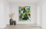 Olimpic Games | Oil And Acrylic Painting in Paintings by Gaby Castro Joffroy. Item composed of canvas compatible with contemporary and eclectic & maximalism style