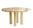 Round Table | Dining Table in Tables by SinCa Design. Item made of wood works with minimalism & mid century modern style