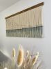 Neutral home decoration- Zorke XXXIII- Wall Art | Macrame Wall Hanging in Wall Hangings by Olivia Fiber Art. Item composed of wood and wool in minimalism or mid century modern style