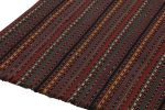 Vintage Persian Jajim Tribal Kilim in Polychromatic Stripes | Area Rug in Rugs by Rug and Kilim